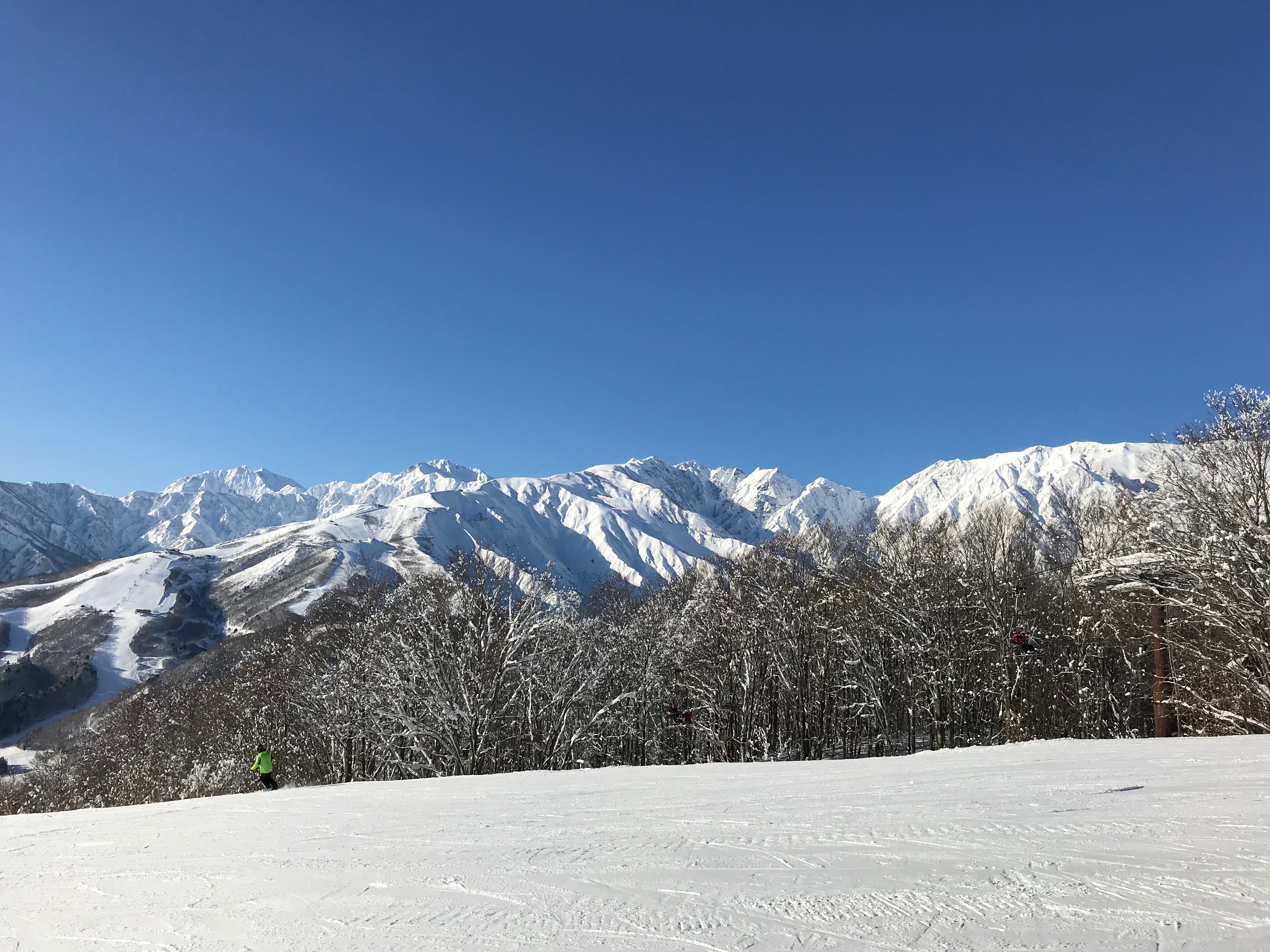 スキー 白馬 場 天気 八方尾根