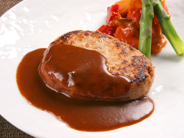 ≪シェフの特製レシピ・手作りハンバーグ食べ放題≫前菜・温菜もビュッフェで！（夕朝食付）