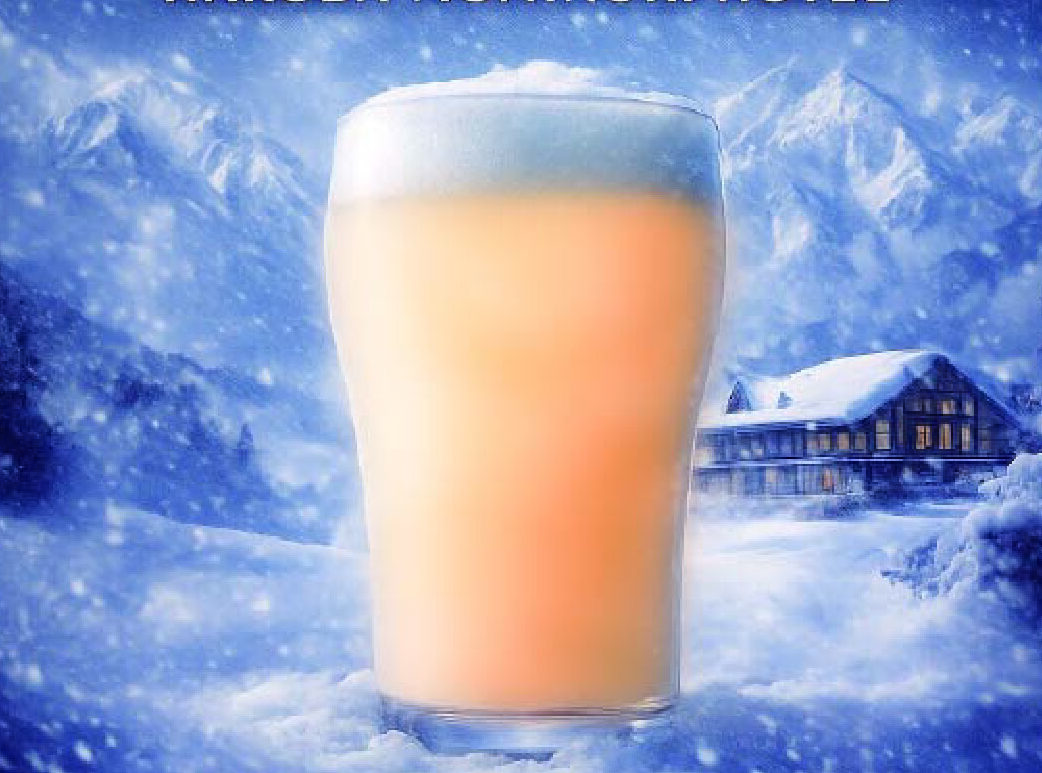 白馬樅の木ホテルオリジナルクラフトビール 「White Out IPA」